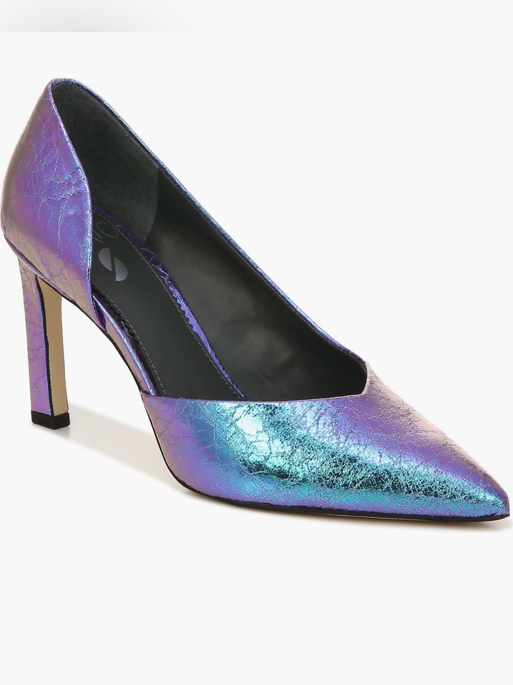 SARTO Chameleon Iridescent Metallic Women's D’Orsay Heels 10